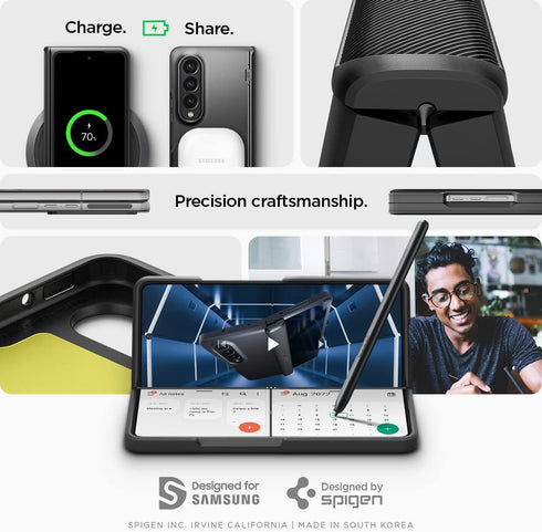 Spigen Samsung Galaxy Z Fold 4 Case Slim Armor PRO
