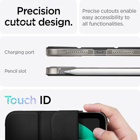 Spigen iPad Mini 7 (2024) / iPad Mini 6 (2021) Case Liquid Air Folio