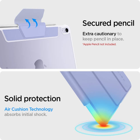 Spigen iPad Air 11" M3/M2 (2025/2024) / Air 5/4 (2022/2020) Case Ultra Hybrid Pro with Pencil Holder