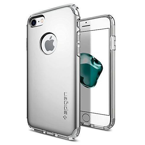 Spigen iPhone 7 and iPhone 8 case cover Hybrid Armor - Satin Silver