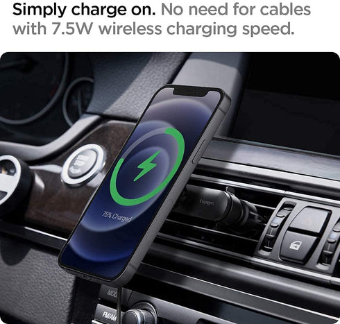 Spigen OneTap PRO Air Vent Car Mount compatible with MagSafe