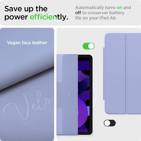 Spigen iPad Air 11" M3/M2 (2025/2024) / Air 5/4 (2022/2020) Case Ultra Hybrid Pro with Pencil Holder