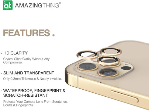 Amazing Thing iPhone 12 PRO Camera Lens Protector SUPREME AR