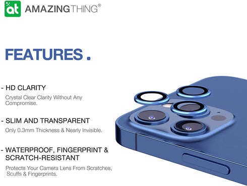 Amazing Thing iPhone 12 PRO Camera Lens Protector SUPREME AR