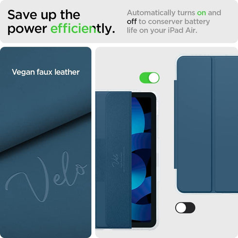 Spigen iPad Air 11" M3/M2 (2025/2024) / Air 5/4 (2022/2020) Case Ultra Hybrid Pro with Pencil Holder