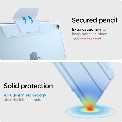 Spigen iPad Air 11" M3/M2 (2025/2024) / Air 5/4 (2022/2020) Case Ultra Hybrid Pro with Pencil Holder