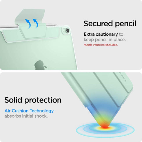 Spigen iPad Air 11" M3/M2 (2025/2024) / Air 5/4 (2022/2020) Case Ultra Hybrid Pro with Pencil Holder