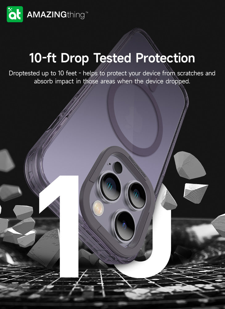 Amazing Thing iPhone 14 Pro Max (6.7 inch) Case Titan Pro MAG with ...